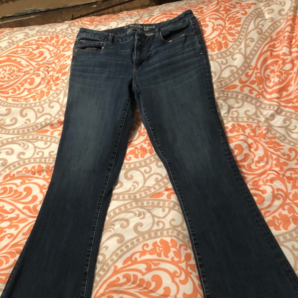 American eagle skinny kick jeans